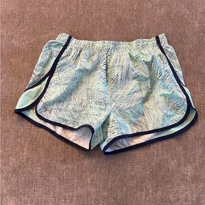 Under Armour Women's Light Blue Patterned Shorts